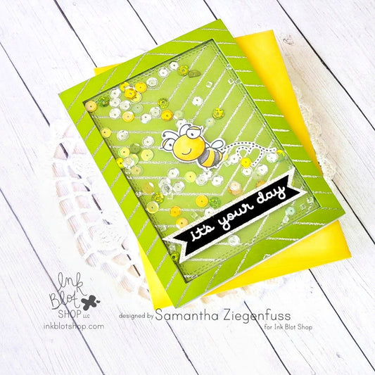 It's Your Day Shaker Card