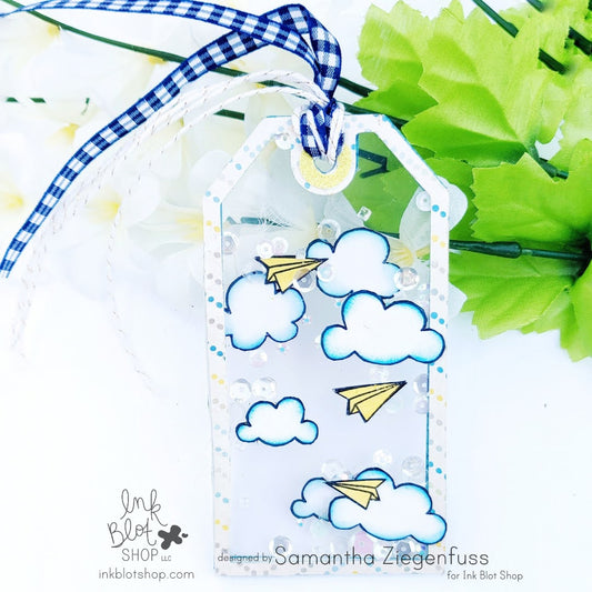 Up In The Clouds Shaker Bookmark