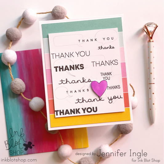 Saying Thank You Card