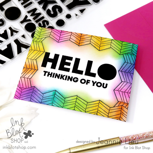 HELLO (Thinking of You) Card
