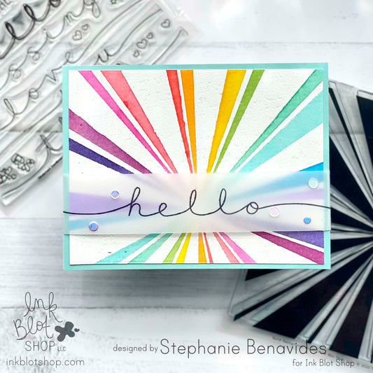 Hello Burst Card