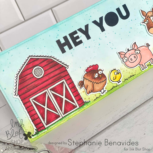 Hey You Farm Friends Card