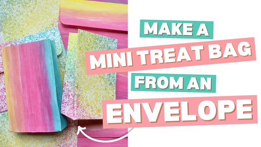 Create a Bagalope (Mini Treat Bag) from an A2 Envelope