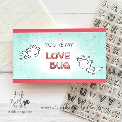 Mini (Skinny) Slimline Alignment Guide - Quarter Inch Grid (3-pack) :: 3x6 Stencil