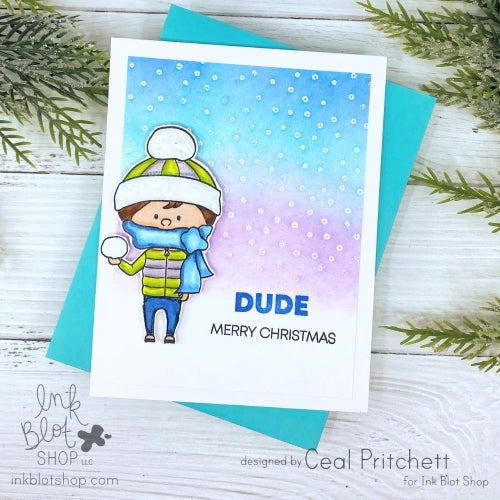 Open Dots Background :: 6x6 Clear Stamp