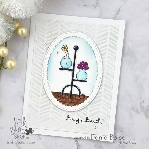 No Shelf Control :: 6x8 Clear Stamp Set