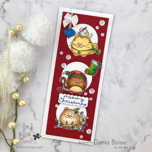 Christmas Cats :: 6x8 Clear Stamp Set