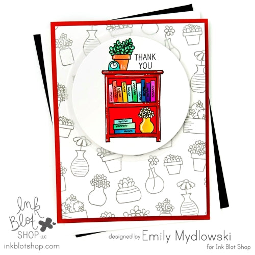 No Shelf Control :: 6x8 Clear Stamp Set