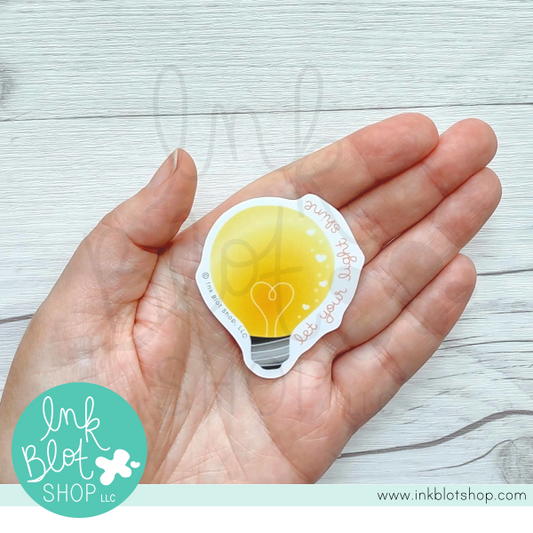 Let Your Light Shine :: Vinyl Sticker
