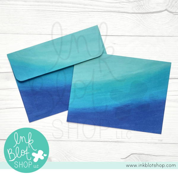 Ocean Waves Envelopes (10-pack) :: A2 Envelopes (4.375 x 5.75)