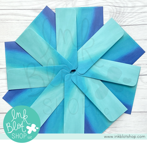 Ocean Waves Envelopes (10-pack) :: A2 Envelopes (4.375 x 5.75)