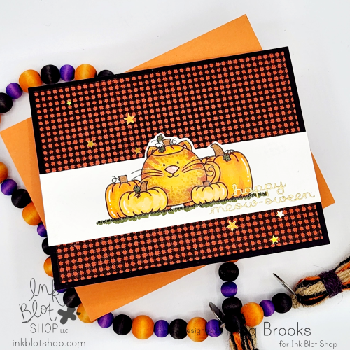 Fall Felines :: 4x6 Clear Stamp Set