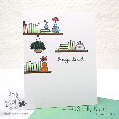 No Shelf Control :: 6x8 Clear Stamp Set