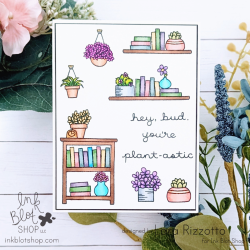 No Shelf Control :: 6x8 Clear Stamp Set
