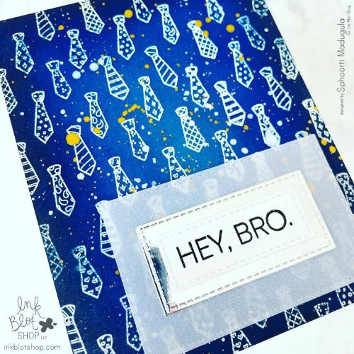 Hey Dude :: 6x8 Clear Stamp Set