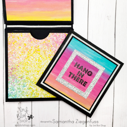 Rainbow Splatter Paint Envelopes (10-pack) :: A2 Envelopes (4.375 x 5.75)