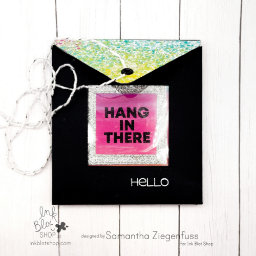 Rainbow Splatter Paint Envelopes (10-pack) :: A2 Envelopes (4.375 x 5.75)