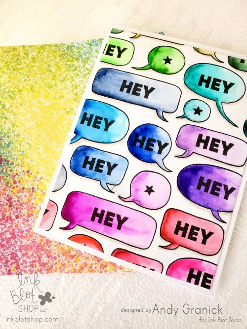 Hey Dude :: 6x8 Clear Stamp Set