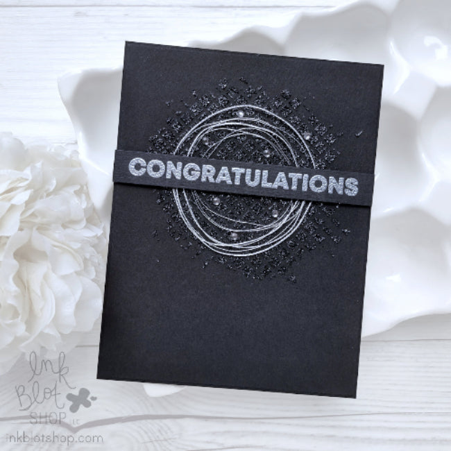 Solid Sayings :: 4x8 Clear Stamp Set