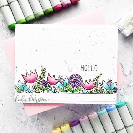 Botanical Borders :: 6x6 Clear Stamp Set