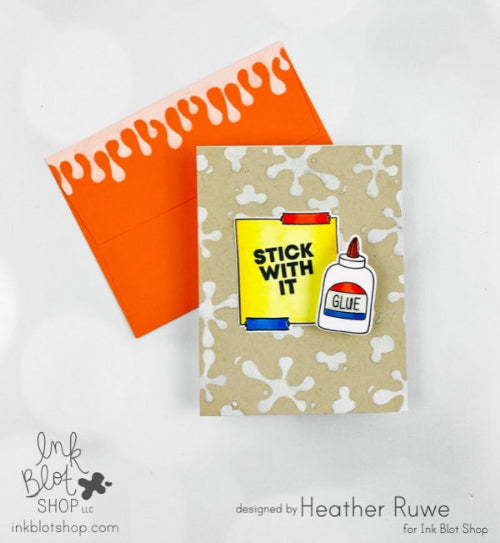 Drips & Splats :: 6x6 Stencil Set