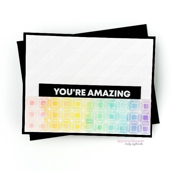 Solid Sayings :: 4x8 Clear Stamp Set