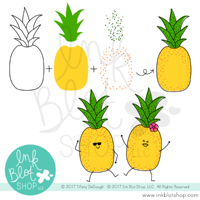 Fruit Salad :: 6x8 Clear Stamp Set