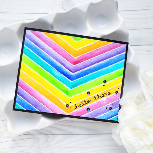 Big Angle Background :: 6x6 Clear Stamp