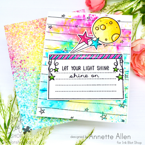 Rainbow Splatter Paint Envelopes (10-pack) :: A2 Envelopes (4.375 x 5.75)