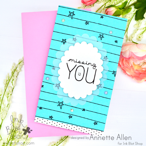 Stripes & Stars Background :: 6x6 Clear Stamp