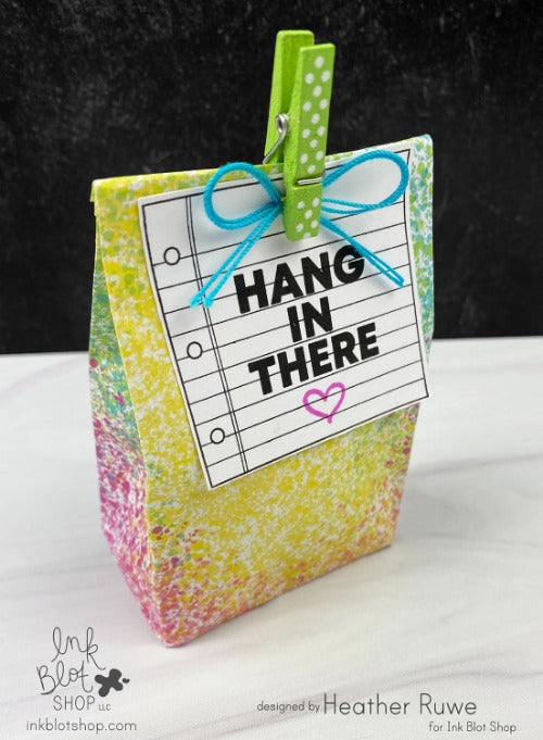 Rainbow Splatter Paint Envelopes (10-pack) :: A2 Envelopes (4.375 x 5.75)