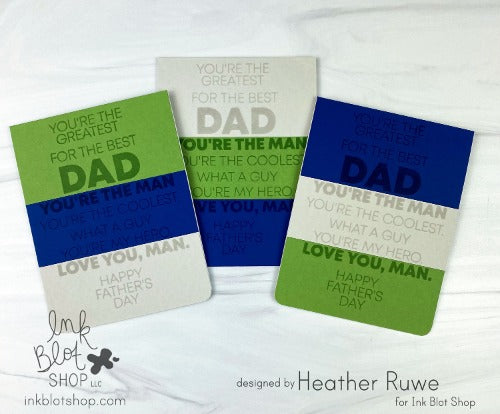 Hey Dude :: 6x8 Clear Stamp Set