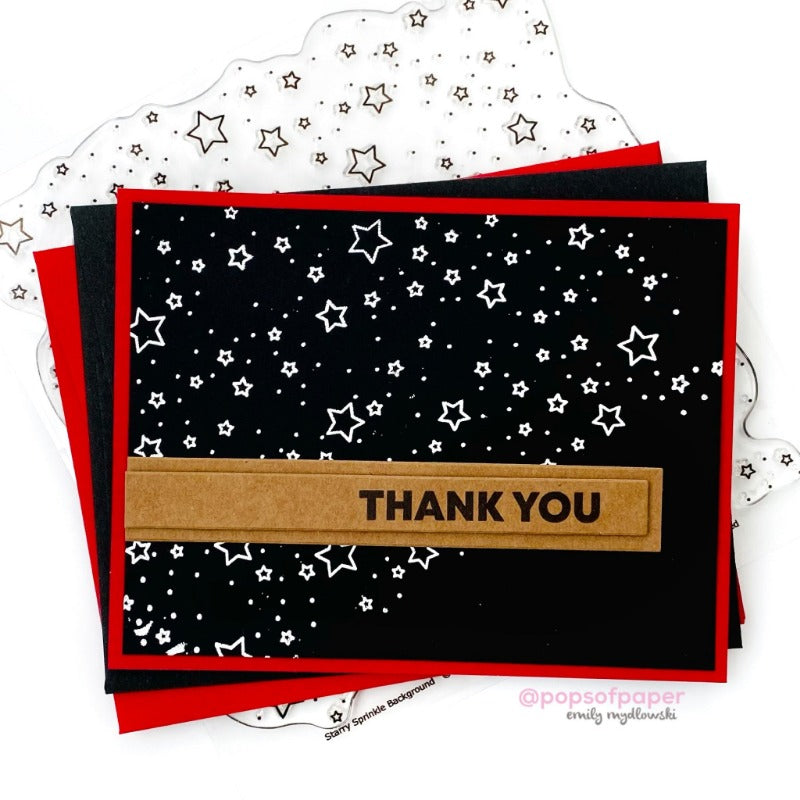 Starry Sprinkle Background :: 6x6 Clear Stamp
