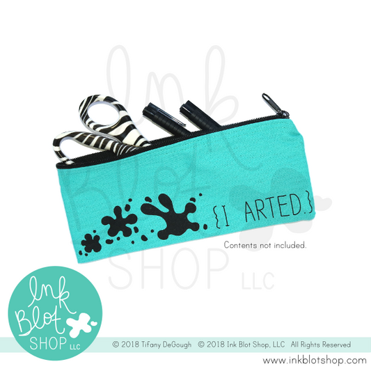 I Arted. :: Zipper Pouch