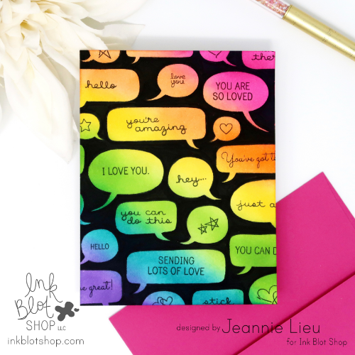 Shout Out Background :: 6x6 Clear Stamp