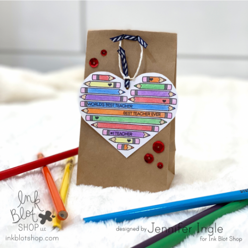 Crafty Hearts :: 6x8 Clear Stamp Set