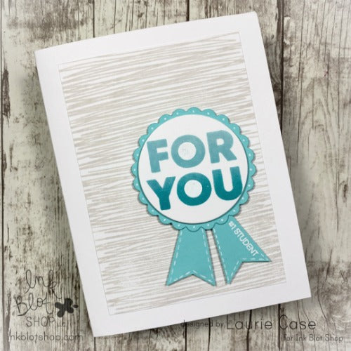 Giant Solid Greetings :: 6x8 Clear Stamp Set