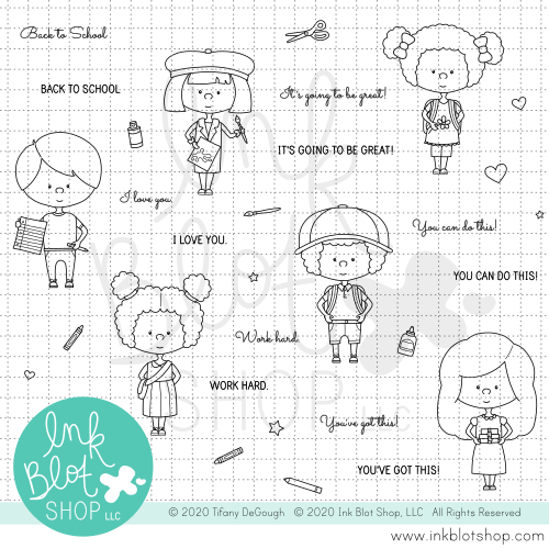 Journaling Spots :: 6x8 Clear Stamp Set – Ink Blot Shop LLC