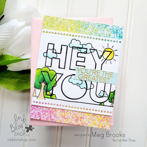 Rainbow Splatter Paint Envelopes (10-pack) :: A2 Envelopes (4.375 x 5.75)