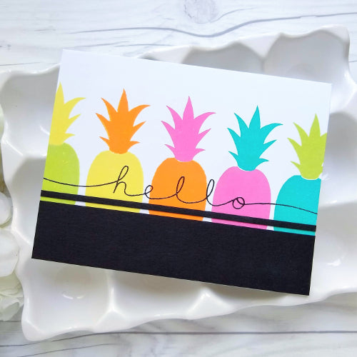 Stretched Sentiments :: 4x6 Clear Stamp Set