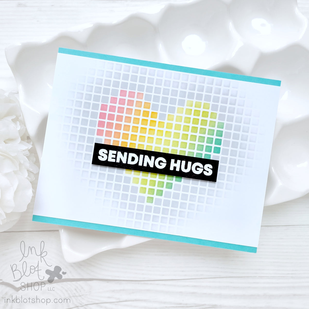 Pixel Grid with Pixel Grid Masks :: 6x6 Stencil Set