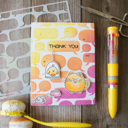 Shout Out :: 6x6 Stencil