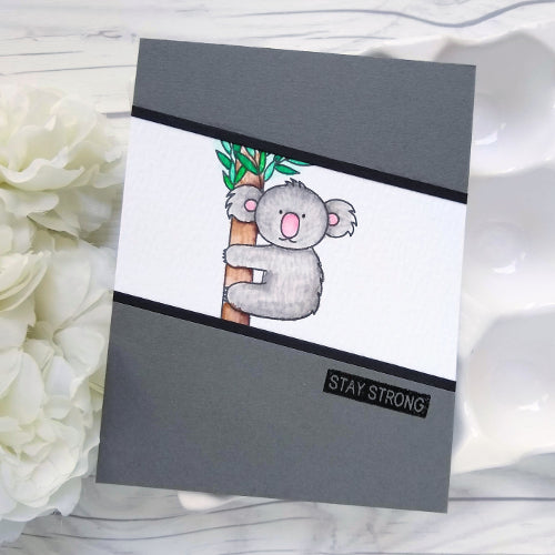 Sentiment Label Blocks :: 6x8 Clear Stamp Set