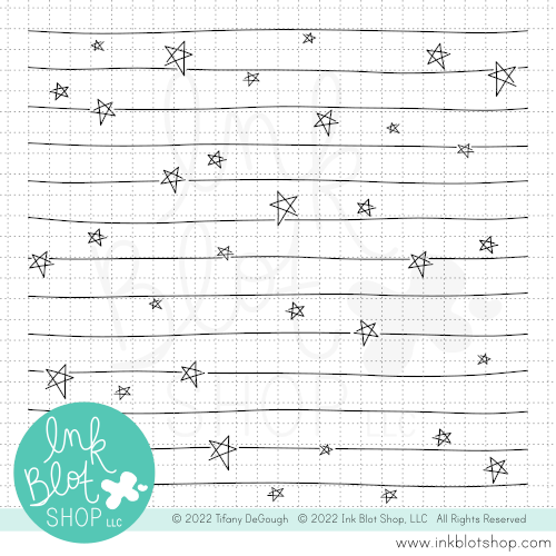 Stripes & Stars Background :: 6x6 Clear Stamp