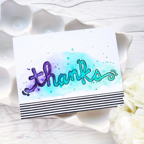 Slim Stripes Background :: 6x6 Clear Stamp