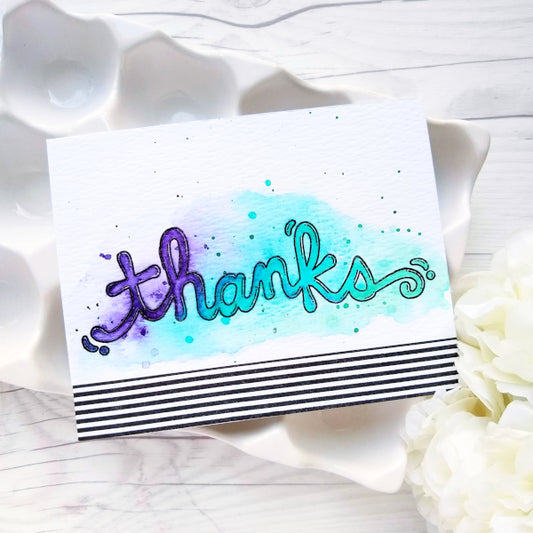 Slim Stripes Background :: 6x6 Clear Stamp