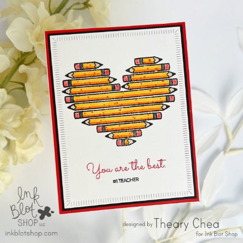 Crafty Hearts :: 6x8 Clear Stamp Set