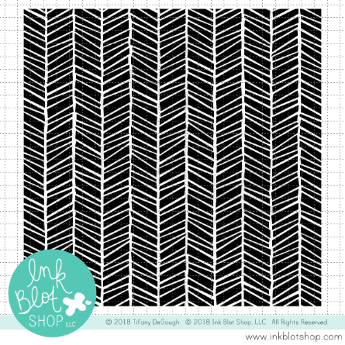 Wild Hatch Herringbone Background :: 6x6 Clear Stamp