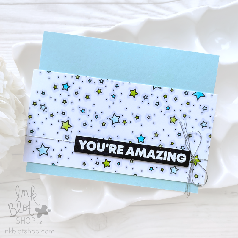 Starry Sprinkle Background :: 6x6 Clear Stamp