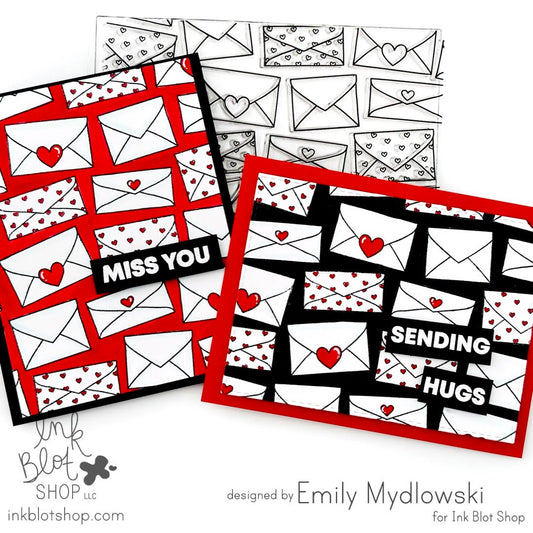 Sending Hugs & Miss You Card Set